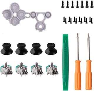 Spare part for 3D analog gamepad with thumb sensor for Xbox One controller with tools (4 packages).. Shop for everything you need at DIAYTAR NIGERIA, with budget-friendly prices and quick delivery.