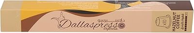 Coffee capsules Expresso hazelnut compatible nespresso dallaspresso hazelnut, 10 capsules.. From checkout to your doorstep in less than a week — DIAYTAR Nigeria.