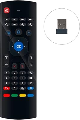 Vinabty MX3 2.4g Wireless infrared remote control with adapted keyboard for Android Smart TV Box IPTV HTPC Mini PC Windows IOS Mac Xbox.. DIAYTAR NIGERIA: Where every shopping need is met with affordable prices and reliable 5-8 day delivery.