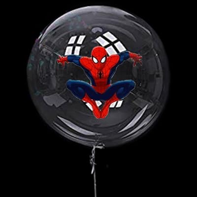 50 Bobo Balloons in cartoon style for events such as interior and outdoor places and birthdays / LED / (Spiderman) light.. Discover the joy of choice with DIAYTAR NIGERIA's extensive selection and budget-friendly shipping.
