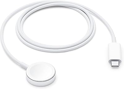 Quick magnetic charger for Apple Watch to USB-C cable (1 meter/laptop) Wireless magnetic load compatible with Apple Watch Series 8/7/6/SE/5/4/3/1.. Shop efficiently with DIAYTAR NIGERIA, offering thousands of products at unbeatable prices delivered promptly.