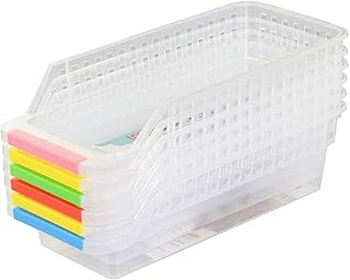 Sky Touch refrigerator storage baskets, ideal baskets to organize the refrigerator, freezer and table, and good to keep food, 4 rooms, multicolored.. Why wait? Get your order in 5–8 days with DIAYTAR Nigeria.