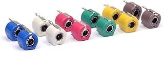 Cylewet 12 Pieces Ceramic capacity kit with variable capacity of 6mm 5PF 10PF 20PF 30PF 40PF 60PF for Arduino (package of 12) Cyt1018.. DIAYTAR NIGERIA: Where every shopping need is met with affordable prices and reliable 5-8 day delivery.
