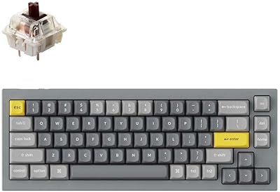 KIKRON Q2 Q2 QMK GATERON G PRO mechanical keyboard with RGB, brown handle and personalized shortcut button, sidereal gray.. Your e-commerce hub for everything — DIAYTAR Nigeria has you covered.