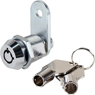 Robust tubular wardrobe lock with 7/8 "cylinder and chrome finish... DIAYTAR NIGERIA delivers more than products - we deliver affordable shopping satisfaction nationwide.