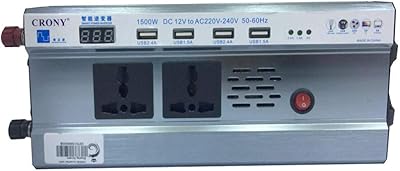 Crony 1500W DC 12V smart car in 220-240V ac 4 USB ports.. Nigeria's fastest-growing e-commerce site offers unbeatable prices and delivery within 8 days.