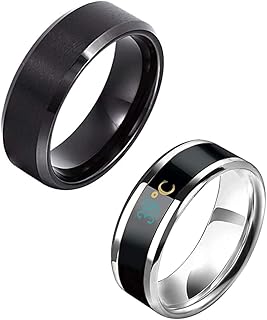 Titanium steel rings with Celtic inlay of Dragon Carillon yellow for men and boys.. Shop smart with DIAYTAR NIGERIA's vast selection and enjoy affordable shipping in just 5-8 days.
