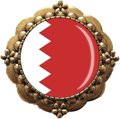 Bahrain 3D flag, glass and crystal spindle, metal memory for men and women, clothing decoration, birthday present for Valentine's Day.. DIAYTAR NIGERIA brings affordable shopping solutions to every corner of Nigeria in just 5-8 days.