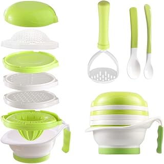 Multipulant food preparation set for baby matyz - food mills for toddlers with puree bowl, juice, juice, grater - preparation of homemade baby food - fruits and vegetable potatoes - BPA -free (Matyz green).. Discover the perfect balance of price and convenience with DIAYTAR NIGERIA's nationwide e-commerce platform.
