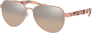 Tory Burch metal pilot sunglasses for women Ty6070 57 mm.. DIAYTAR NIGERIA makes online shopping accessible with our budget-friendly prices and reliable shipping.