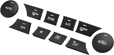 Ventilation button, easy to replace, long lifespan, matt ABS, replacement air conditioning button for Mercedes Benz W204 CLS car.. Shop with confidence at DIAYTAR NIGERIA, enjoying competitive prices and delivery within 8 days.