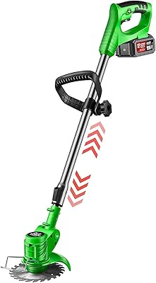 Garden electric lawn mower, portable wireless battery and charger, 21 V lawn mower for lawn and pruning of trees.. Shop from Nigeria's largest product selection at DIAYTAR, with budget-friendly prices and swift delivery.