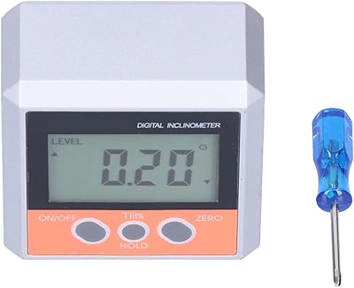 4x90 ° digital inclinometer, level angle gauge, aluminum alloy frame, magnetic, waterproof base, polyvalent electronic angle measurement tool.. No more overpriced stores — DIAYTAR Nigeria brings the best to your door.