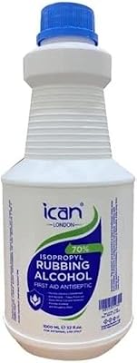 Icahn London Isopropyl alcohol 70 % disinfectant for first aid 1000 ml (1 liter).. DIAYTAR Nigeria: Great value, fast delivery, and endless options.
