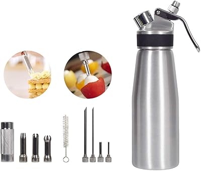 500 ml whipped cream distributor of professional cooking tool with 3.. DIAYTAR NIGERIA: Where shopping is affordable, selection is vast, and delivery is always reliable.