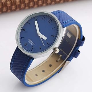 Watch - relaxed watches for women green watches leather strip of bracelets QAURTZ Woman Watches Rafie Clock Dames (Blue).. DIAYTAR NIGERIA: Making quality products accessible to all Nigerians at affordable prices.
