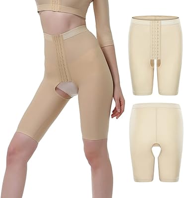 Post-surgical thigh lifting shorts for legs, compression underwear for women, belly control, buttock booster, thinner thigh (color: skin, size: small).. Everything you need is just a click away with DIAYTAR Nigeria — shop now and receive your order in days.