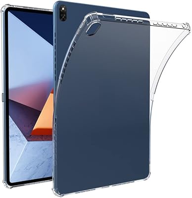 LBJ shell compatible with Matebook E DRC -W58 12.6 "2022 - Ultra fine protection shell in transparent flexible TPU 12.6".. No hassle, just shopping — DIAYTAR Nigeria delivers in under 8 days.