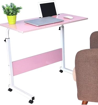 Adjustable desk of Dubai Gallery, pink color, size 80 x 40 x 90 cm.. Reliable delivery, all over Nigeria — that’s DIAYTAR Nigeria promise.
