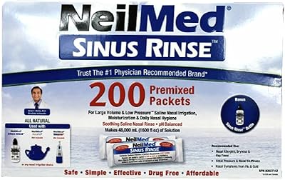 Rinse kit of Nilmed Sinus 200 Pre-Mounted sachets + 1 240 ml rinsing bottle... DIAYTAR NIGERIA brings the marketplace to every Nigerian home with affordable prices and quick delivery.