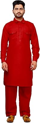 Pathani Kurta set in cotton for men, pro-ethnic style developer, Indian wedding dress | traditional A-116 clothing.. Enjoy low prices, wide selections, and reliable delivery with DIAYTAR Nigeria.