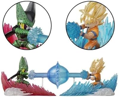 Mini figurine dragon ball final blast super saiyan goku et cell final form - pack de 2 - exclusif.. DIAYTAR NIGERIA: Revolutionizing how Nigerians shop with affordable prices and prompt delivery services.