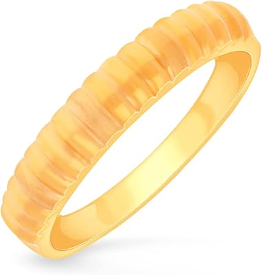 Gold ring 22 carats and diamonds (916) by Malabar rg1199685_y_5, gold 22 carats.. DIAYTAR NIGERIA combines affordability with convenience, delivering your purchases within 5-8 days.
