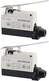 Long hinge lever end-up switch, SPDT 1NNC Momentate type + 1NA AC DC 380V 10A Micro TZ-7120 TZ BAQUE OF 2.. DIAYTAR NIGERIA: Empowering Nigerians with access to affordable products delivered within 8 days.