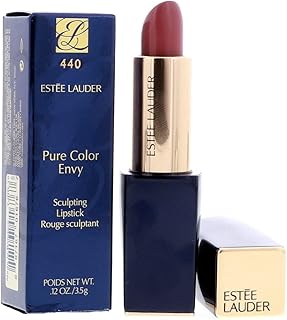 ESTEE Lauder Pure Color Envy Rouge à lips sculpting in a promotional box, 0.12 OZ/ 0.12 OZ •• (irresistible 440 [sculpting lipstick])).. DIAYTAR NIGERIA delivers affordability and convenience with every purchase, shipped within the week.