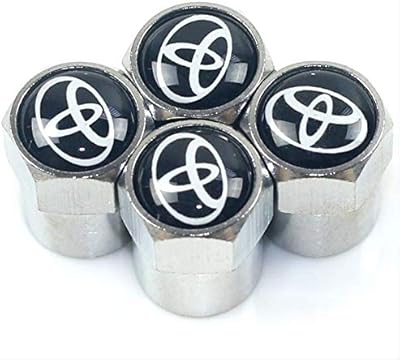 4 rooms/set of Air Tire Tire Tire Valve Silver Chrome Car for Toyota.. Shop with ease at DIAYTAR NIGERIA and enjoy our extensive product range delivered at affordable rates.