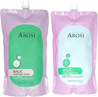 Arosi Professional Magic Cold Wave Perm No. 1 & 2 set l 1000 ملم*2 I create natural hair, I loop with sustainable results.. Everything you want, delivered fast — DIAYTAR Nigeria does it better.