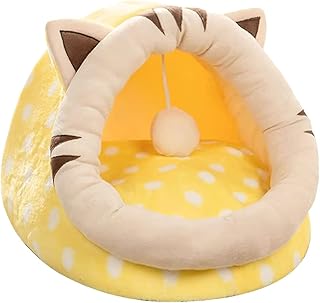 WZHZJ Nice hot bed in the shape of a pet for pets, in washable, semi-ferm, removable velvet, with elastic cotton bottom (size: m).. Experience retail satisfaction with DIAYTAR NIGERIA's comprehensive platform and prompt shipping service.