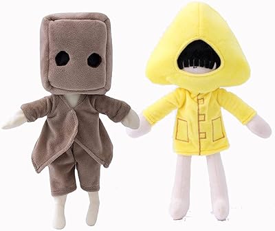 Two pieces of Little Nightmares 2 Six and Mono 11.8 inch plush, Little Nightmares Little Little Gift Ideas for Play Lovers (Six and Mono).. From household needs to gadgets, DIAYTAR Nigeria has it all.
