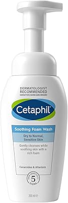 Solid cleansing foam for the cetaphil face, 200 ml, foaming cleaner with ceramids for normal, dry or sensitive skin, compatible with vegans.. DIAYTAR NIGERIA: Where every search yields affordable results delivered promptly to your door.