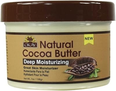 Okay | Natural cocoa butter | For skin and hair | Hydrate and softens the skin | Hydrates and nourishes hair | 100% natural | 7 oz.. Affordable convenience is here — shop DIAYTAR Nigeria today.