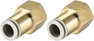 Push supply card to connect the 12 mm pipe fittings OD X 1/2 Pt Law Female Connector Pneumatic Tone Tone Tone Connection 2 Pieces.. Experience shopping freedom with DIAYTAR NIGERIA's vast catalog and nationwide 5-8 day shipping.