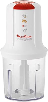 Mini Multi Moulinette Moulinex - White, 500 ml, AT71161.. Order now, relax later — DIAYTAR Nigeria ships in 5 to 8 days.