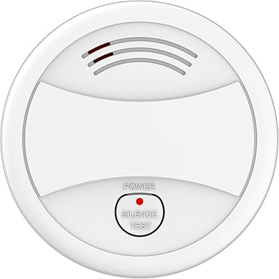 Zhong wireless smoke detector, smoke detector powered by battery in 14604, live voice alarm, easy to install, high sensitivity fire alarm for domestic alarm system, smoke sensor.. Enjoy the simplicity of shopping with DIAYTAR NIGERIA, offering vast choices delivered in just 5-8 days.