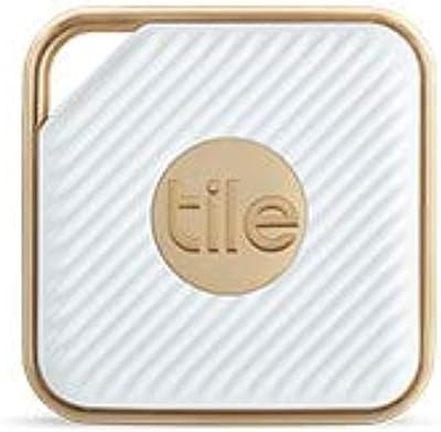 Bluetooth tracker tile pro style - white/gold, 2.. Shop without limits at DIAYTAR NIGERIA and receive your purchases at budget prices within the week.