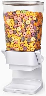 Cereal distributor, large storage distributor for cereals, dry food, rice, candy, granola, nuts, beans (5.5 l).. Shop across categories at DIAYTAR NIGERIA with the confidence of affordable prices and delivery within 8 days.