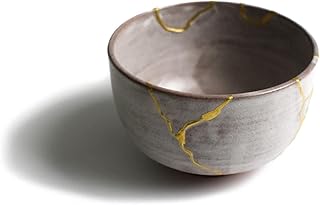Bol Kintosuke Original 24 Carats by Yokoya - handcrafted in Shigaraki, Japan - True 24 Carats - Perfect for traditional matcha tea - A work of art.. Experience the power of choice with DIAYTAR NIGERIA's extensive catalog delivered within the week.