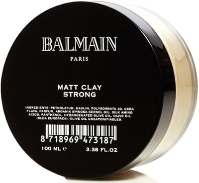 Paris Hair Couture Balmain Hair Strong Mat clay (100ml).. DIAYTAR NIGERIA: Where shopping dreams become reality with affordable prices and prompt shipping.