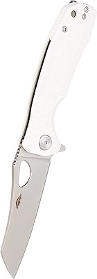 Honey campsite knife badger warncler with left/right pocket clip, size m, white.. DIAYTAR NIGERIA: Your trusted e-commerce partner with extensive product choices and affordable delivery.