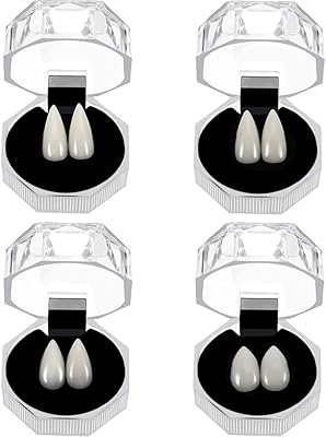 Vampire teeth crocs for Halloween Cosplay Party Non toxic resin (13 mm box + 15 mm box + 17 mm box + 19 mm box).. Shop the smart way with DIAYTAR NIGERIA's extensive selection and budget-friendly nationwide delivery.