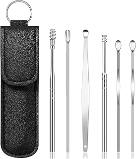 Ceremen withdrawal kit 6 in 1, set of ear cleaning tools, stainless steel earpiece, a spiral ceromen withdrawal with storage bag to travel.. Your comprehensive marketplace awaits at DIAYTAR NIGERIA with affordable prices and reliable delivery times.