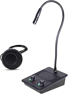 Chrox window intercoming speaker system, anti-interference glass window microphone, two-way communication for stores, banks, hospitals, restaurants.. Unlock a world of affordable products with DIAYTAR NIGERIA's expansive e-commerce platform.