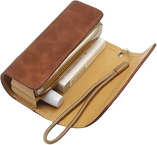 Goodrun protection case in high quality leather leather storage case for cigarettes with strap.. Shop smarter with DIAYTAR NIGERIA's comprehensive catalog and budget-friendly 5-8 day delivery.