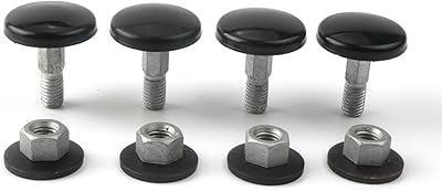 Kit of 4 bolts and rear hatch nuts Camaro Firebird 1982-1992 20309167.. DIAYTAR NIGERIA revolutionizes online shopping with competitive prices and reliable 5-8 day delivery.