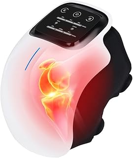 Fiber knee masseur with heat and kneading to relieve pain, physical therapy by infrared thermal vibration for arthritis and spasms, massage and heating of joints with rechargeable LED screen.. Experience the convenience of one-stop shopping with DIAYTAR NIGERIA's diverse and affordable marketplace.