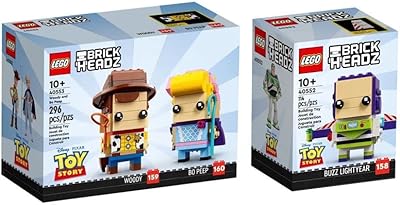 Ensemble de construction lego disney brick heads toy story woody bo peep et buzz.. DIAYTAR NIGERIA connects desires with reality through affordable prices and reliable delivery service.
